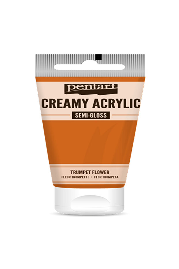 TRUMPHET FLOWER ACRYLIC COLOUR CREAMY SEMI GLOSS 60 ML