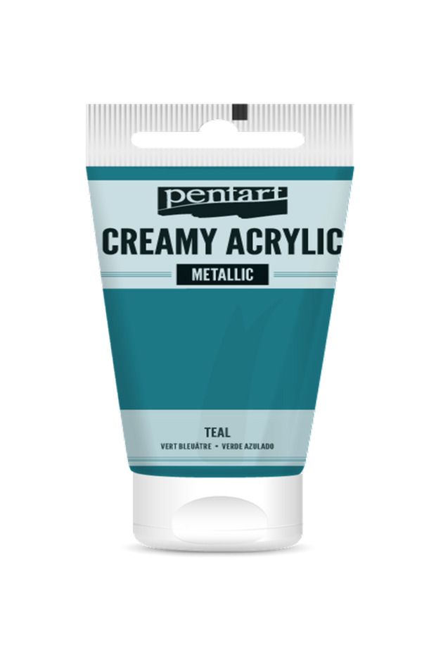 TEAL ACRYLIC COLOUR METALLIC 60 ML
