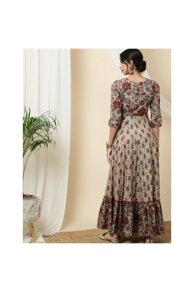 Hint Çiçekli Elbise - 2