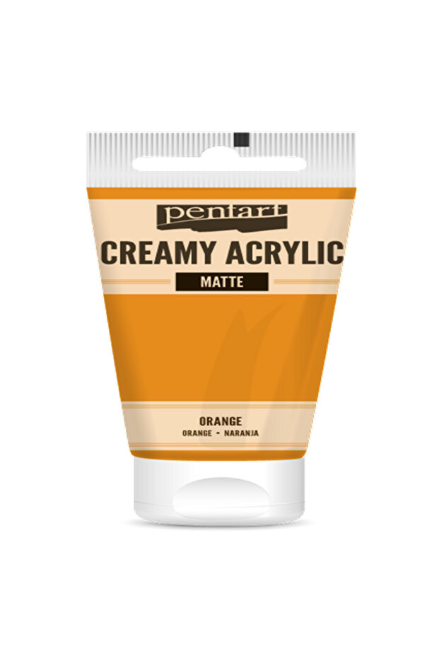 Creamy Acrylic Matte Orange 60ml