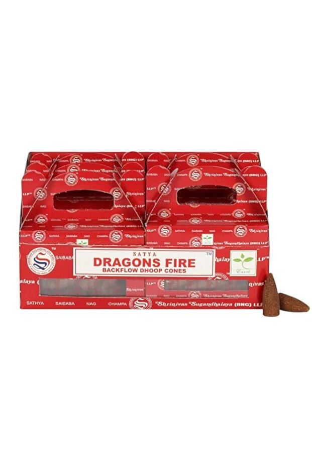 Satya DRAGONS FIRE BACKFLOW DHOOP CONES