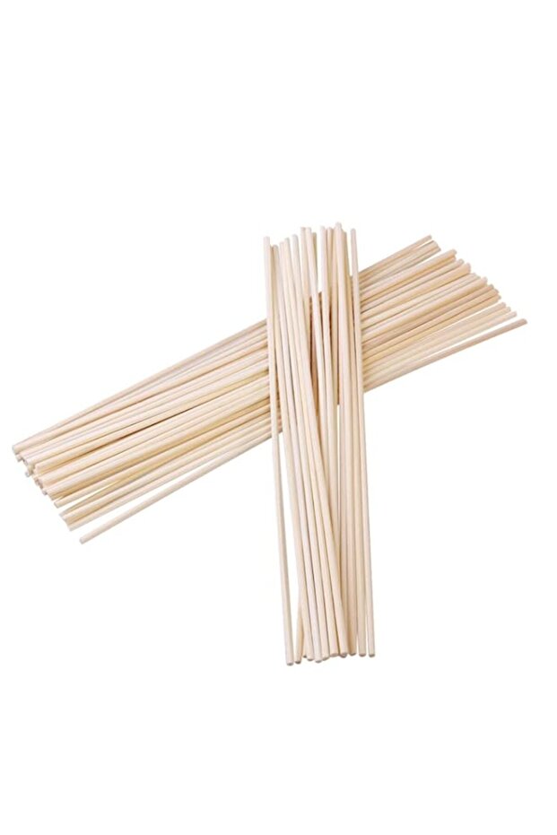 Kisangel 50pcs Diffuser Sticks Set Reed Diffuser Sticks Oil Diffuser Replacement Sticks for Home