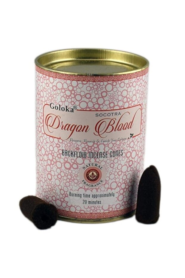 Goloka Dragon Blood Backflow Incense Cones