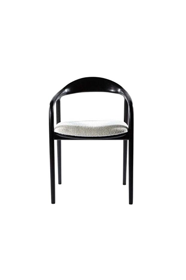 6 Adet Yılan Ahşap Sandalye - 1