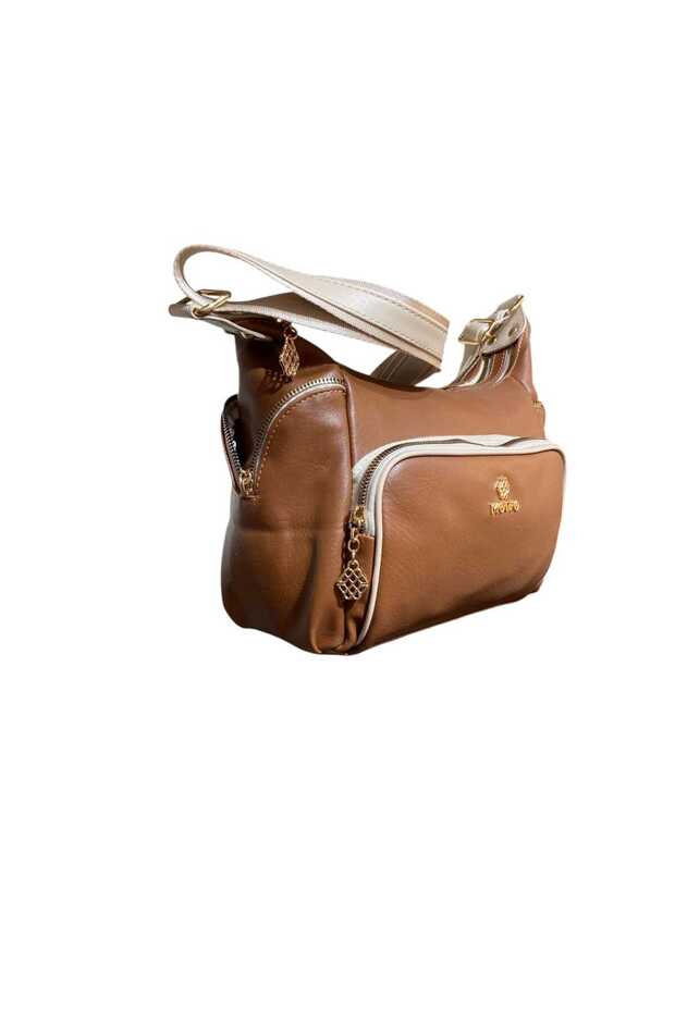Multi-Eyed Large Crossbody Bag Taba