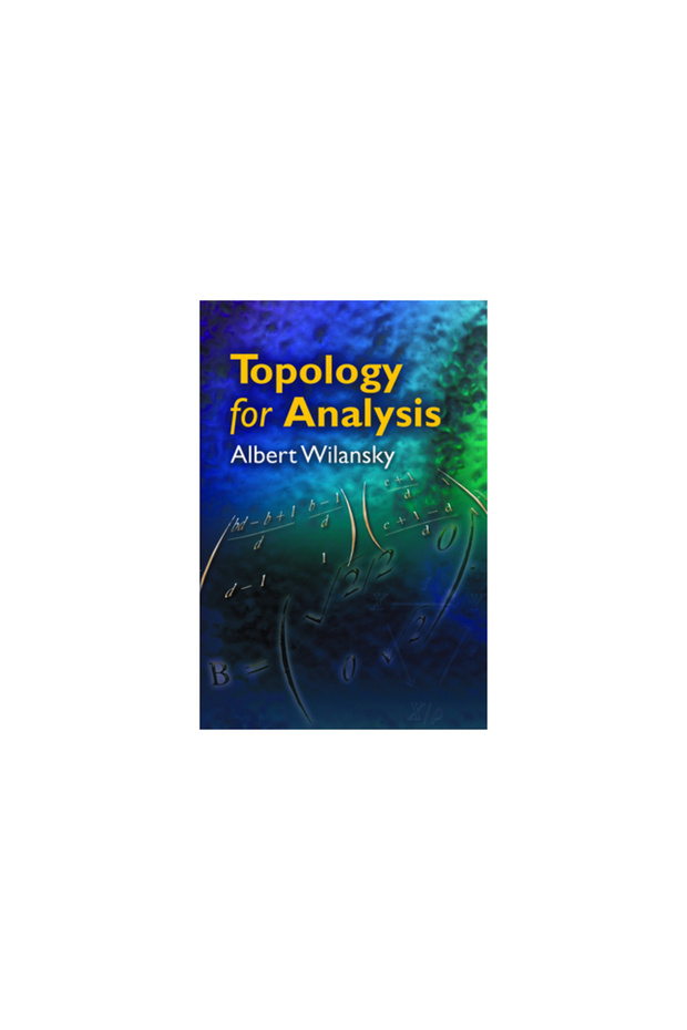 Topology for Analysis - 1