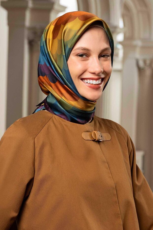وشاح حريري - 9212D-35 - سورة