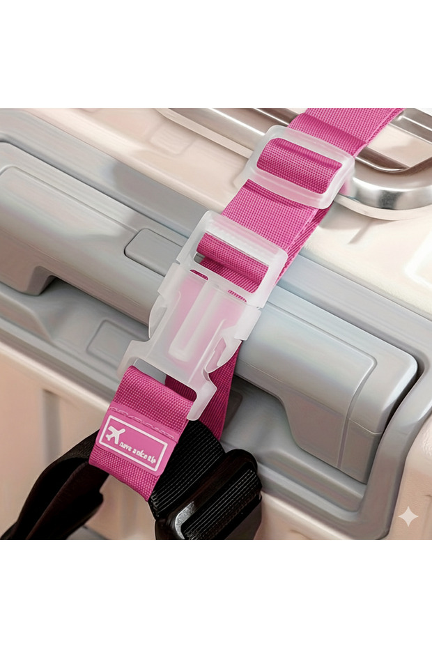 Suitcase Strap - Suitcase Bag Carrying Belt - Suitcase Strap Hanging Buckle - Luggage Strap -Bag Belt Strap