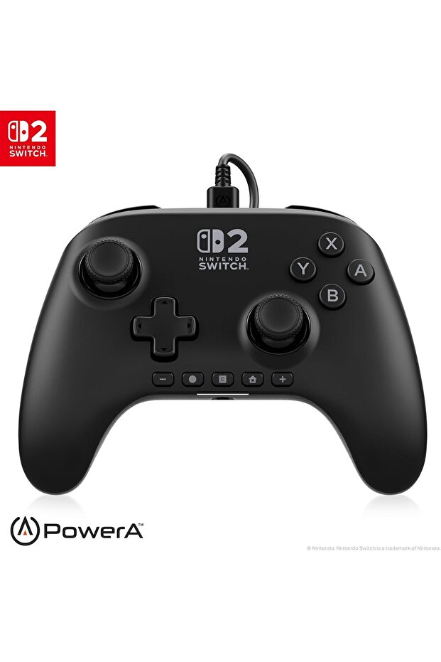 Advantage Wired Controller for Nintendo Switch 2 - Black - 1