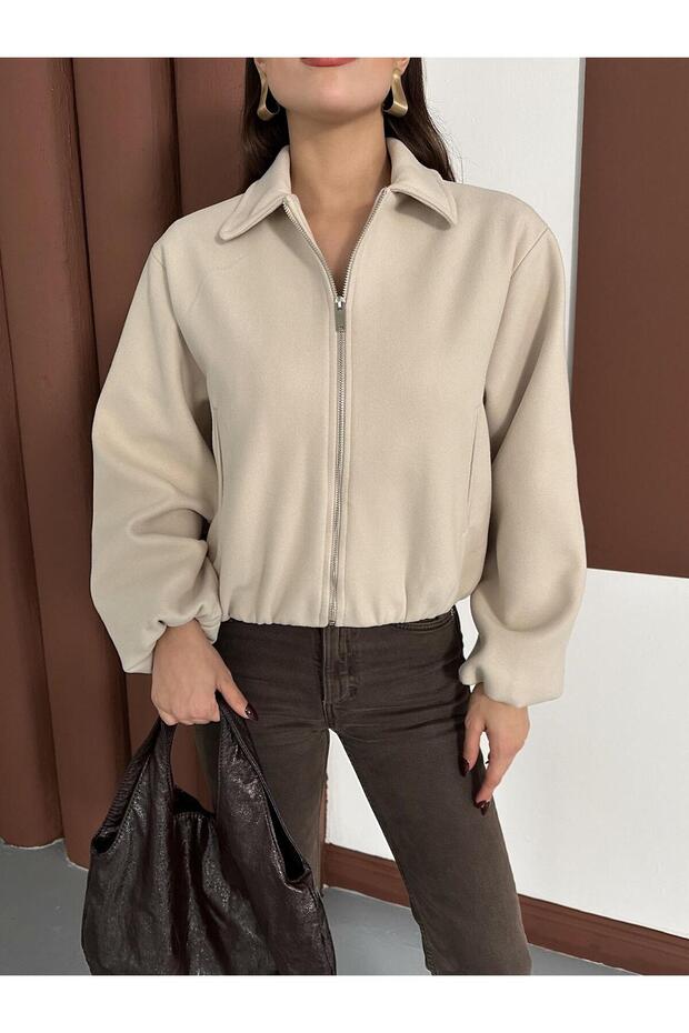 BOMBER KISA KAŞE SOFT CEKET - 1