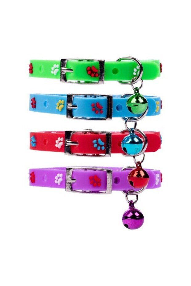 طوق قطط قابل للتعديل مصنوع من السيليكون - 3