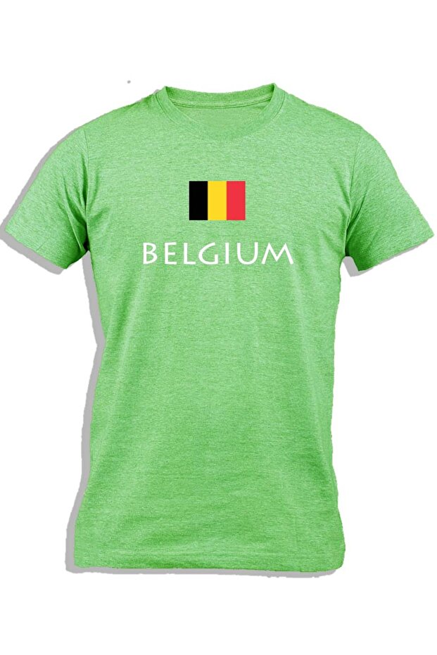 BELGIUM WITH FLAG - 1