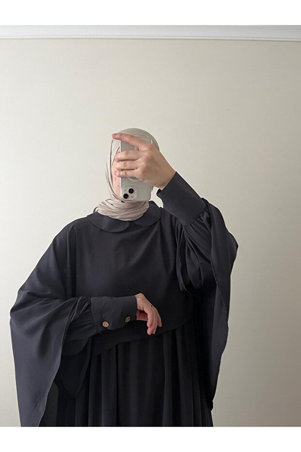 Medina Silk Dress with Cape