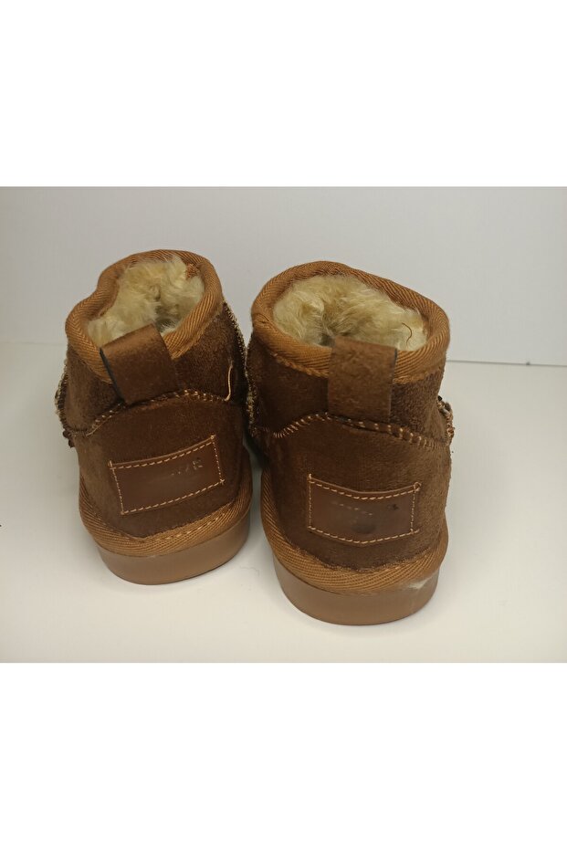 Taba Rengi Çocuk Bot - 6