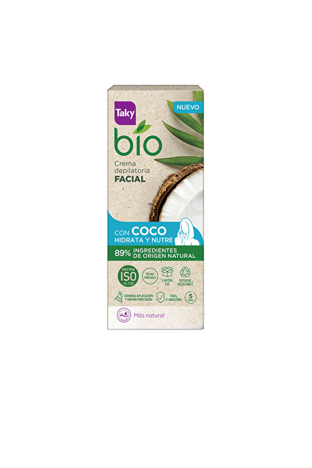 Bio Coco Gesichtshaarentfernungscreme 20 ml - 1