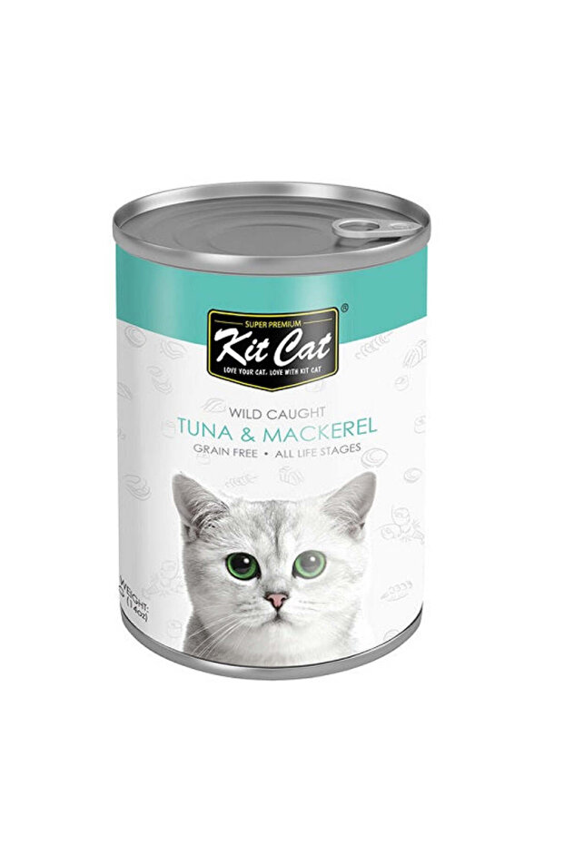 Wild Caught Tuna with Mackerel Wet Cat Food 400G