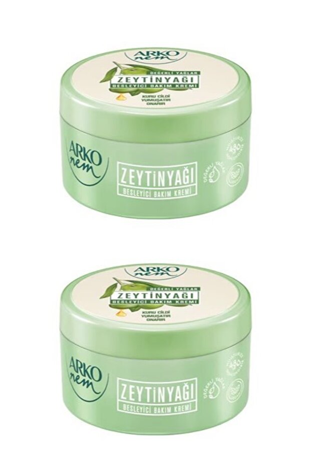 Arko Zeytinyağlı Nemlendirici El ve Vücut Bakım Kremi 250 ml x 2 Adet
