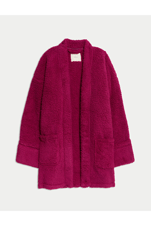 Teddy Borg Peluş Sabahlık - 1