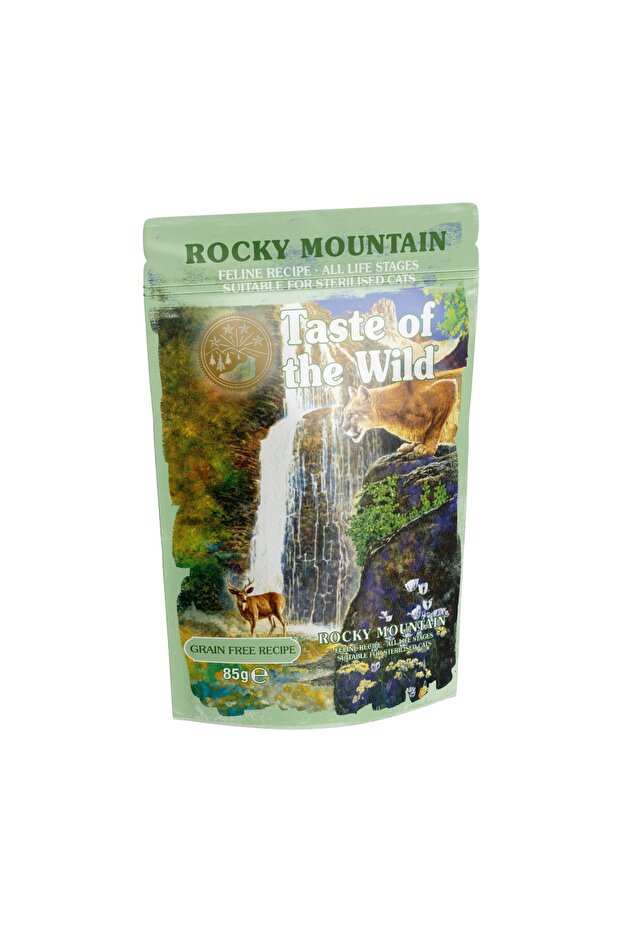 Rocky Mountain Chunks In Gravy Grain-Free Wet Cat Food 85G