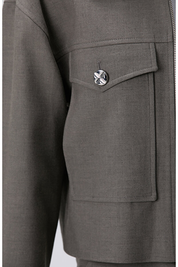 Vizon Cep Detaylı Mont - 6