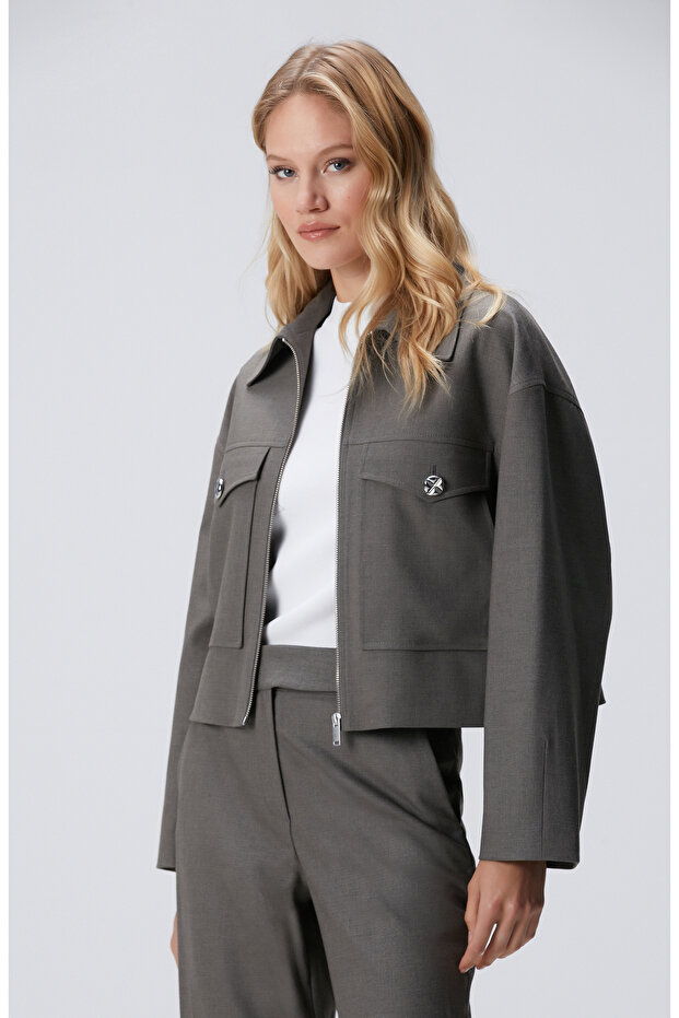 Vizon Cep Detaylı Mont - 3