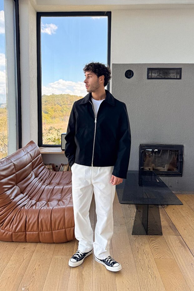 Basic Ceket Siyah - 3