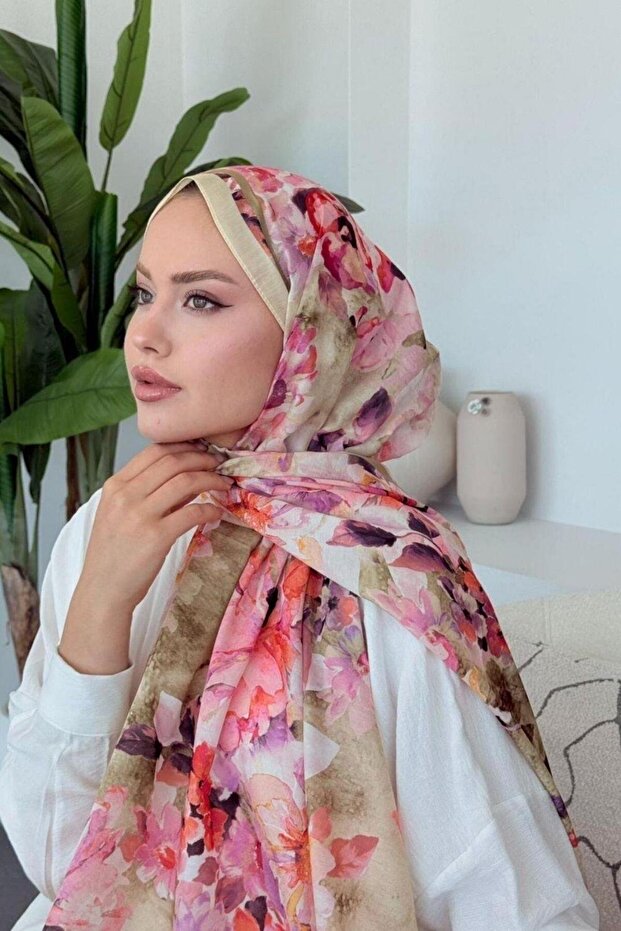 Flov Soft Şal Krem - 1