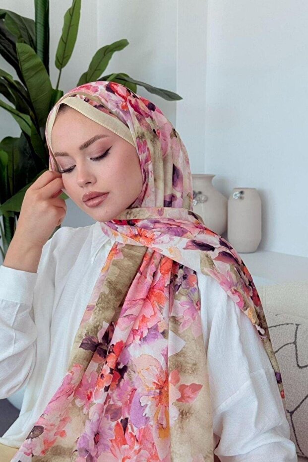 Flov Soft Şal Krem - 2