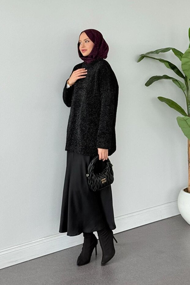 Birsu Simli Kazak Siyah - 4