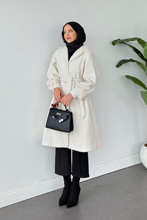 Bensu Kaban Krem - 4