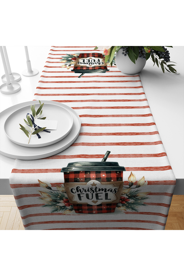 Christmas Patterned Runner Model - 2