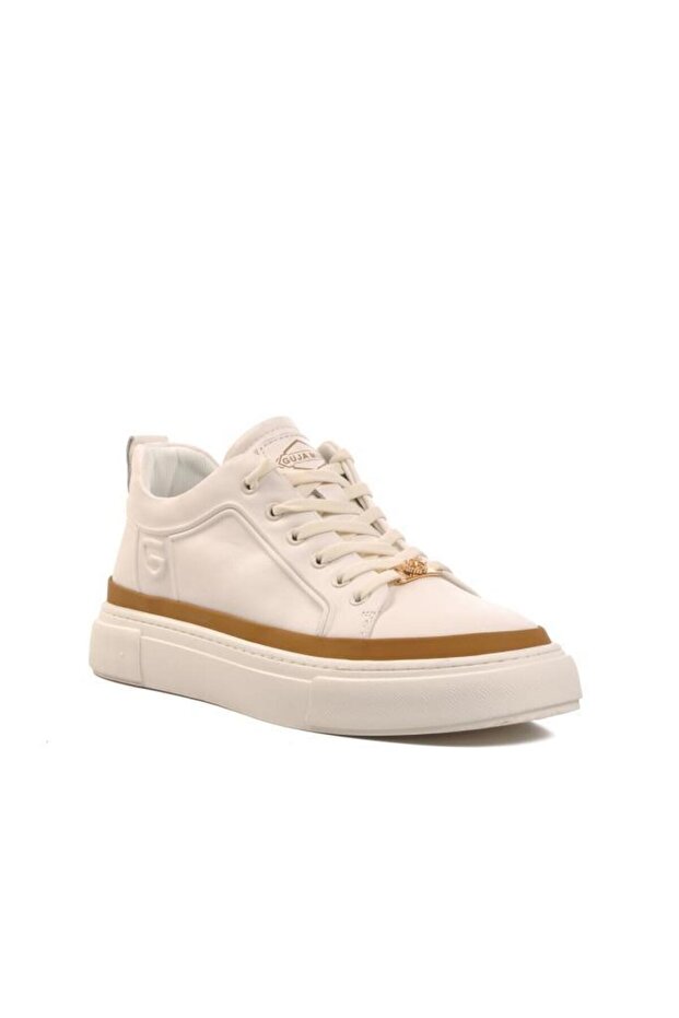 24K592 Flexible Sole Leather Sneaker Men's Sports Shoes