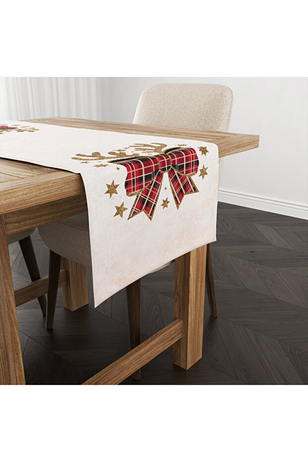 Yılbaşı Desenli Runner Modeli - 1