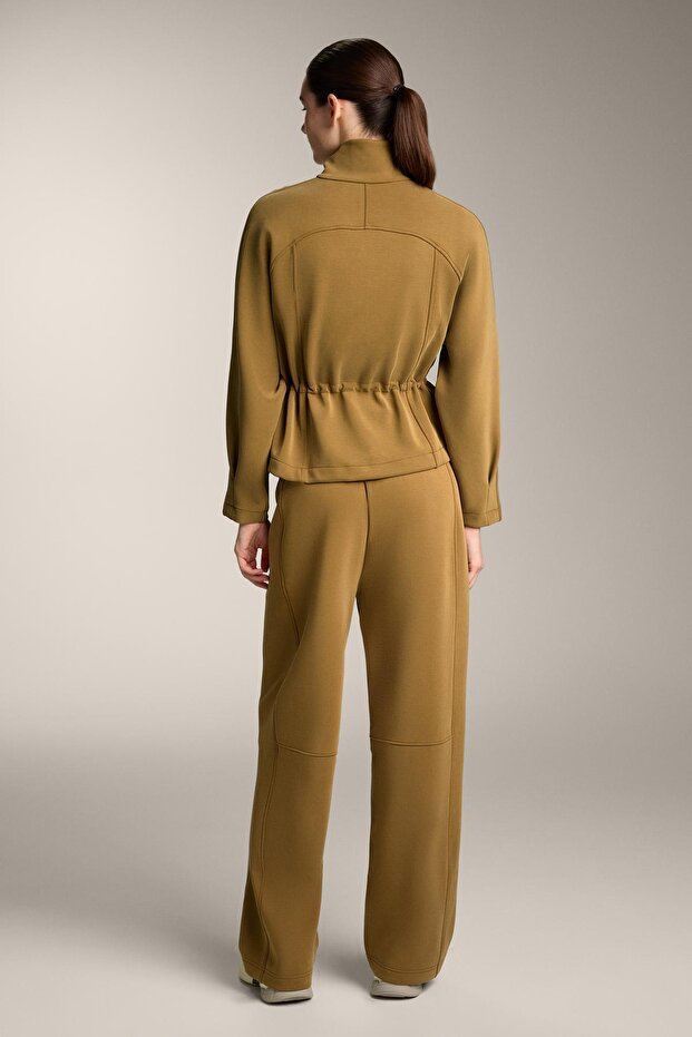 Modal brushed düz paça pantolon - 7