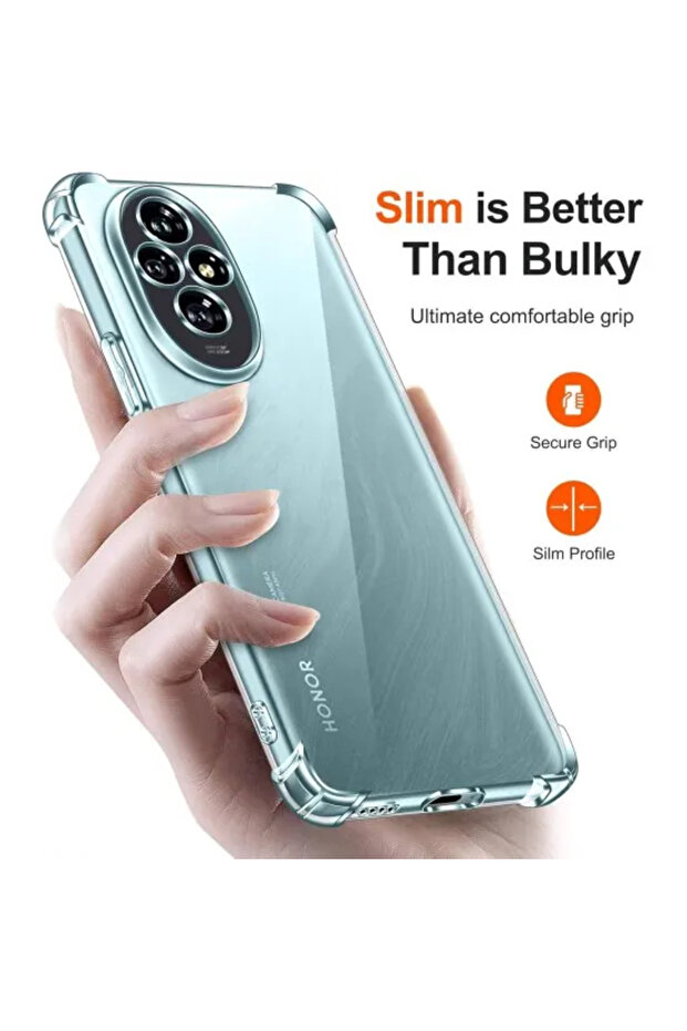 Shockproof Transparent Case Compatible with 200 5G - 5