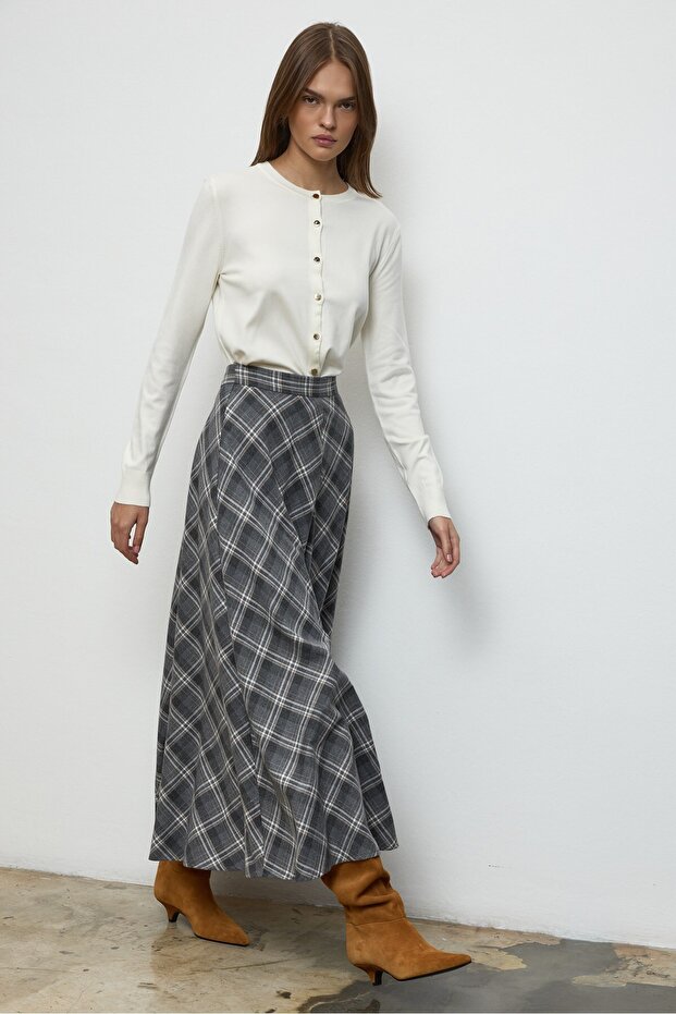 Mina Hırka Beyaz - 4