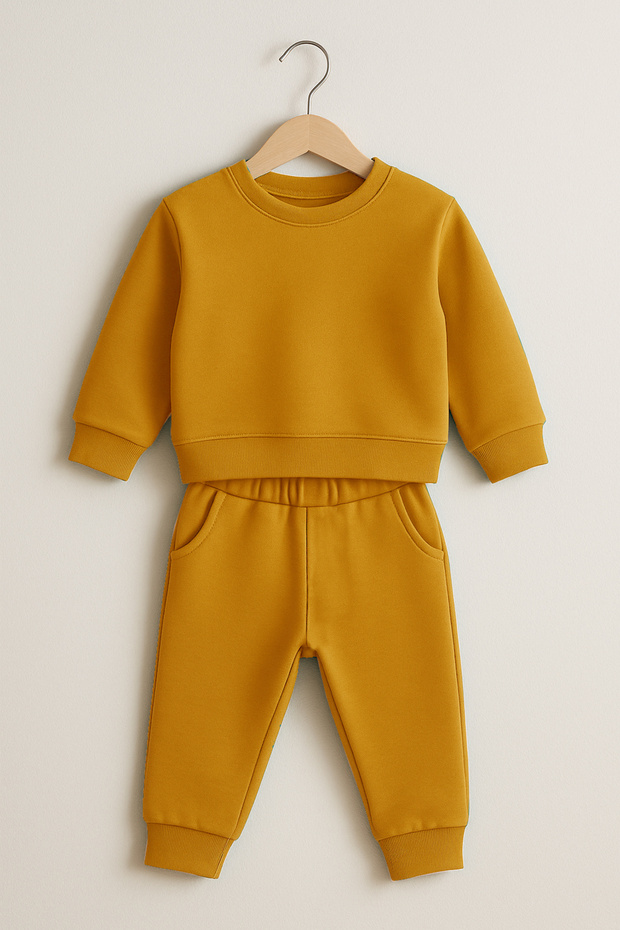 Unisex Children's 2-Piece Tracksuit Pajama Set