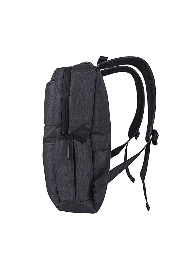 Black Multifunctional Backpack - 4
