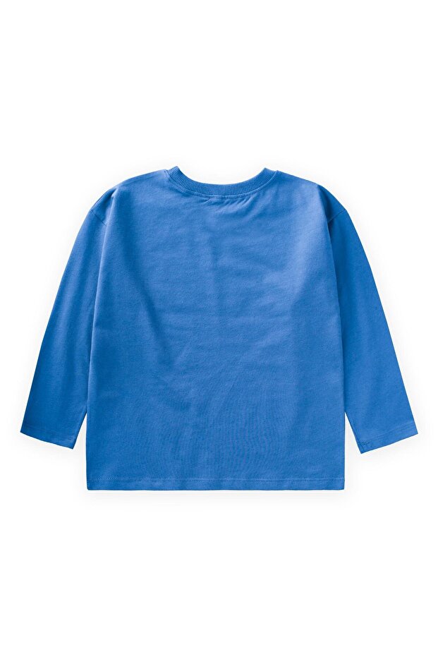 Εποχιακό μπλουζάκι Basic 2-10 ετών Μπλε - 2