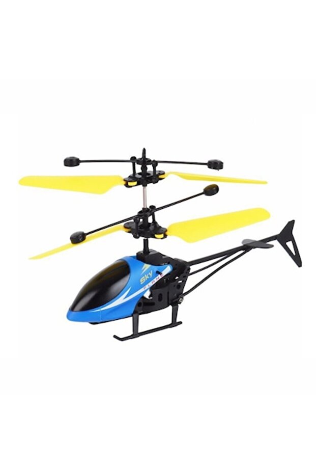 Remote-Controlled Helicopter, Light Blue - 1