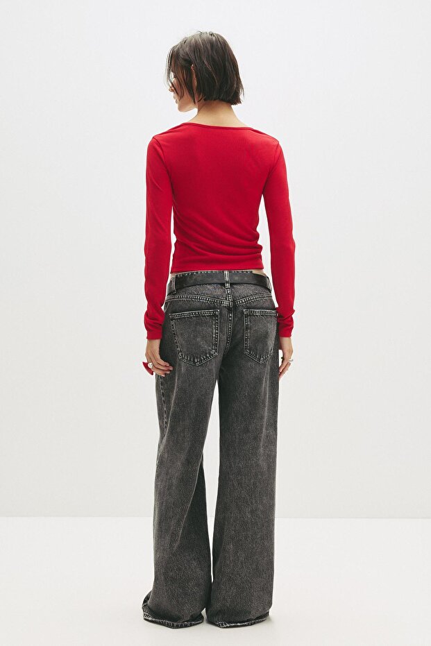 Uzun kollu çıtçıtlı top - 3