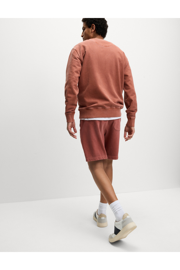 Saf Pamuklu Sweatshirt - 5