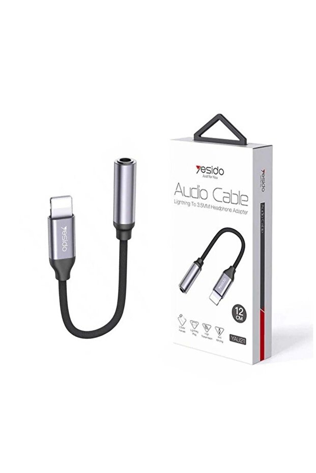 YAU21 Lightning to 3.5mm Audio Adapter