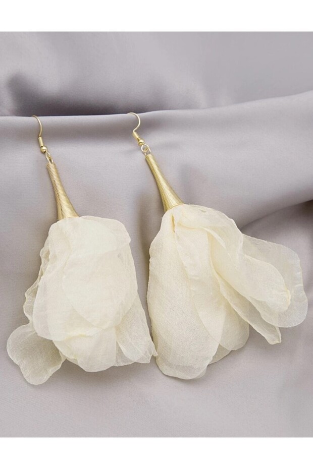 Cercei lungi Floare - 1