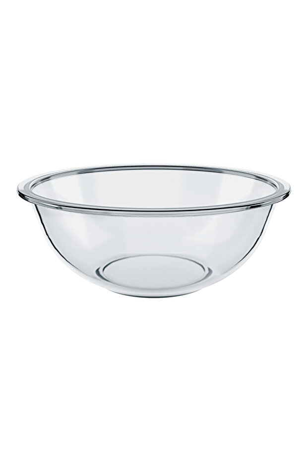 Glass Bowl Plus 500ml – Durable Heat-Resistant Mixing & Serving Bowl, Transparent