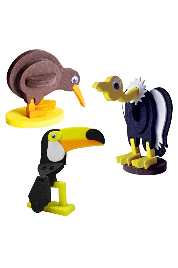 Puzzle 3D Pasari - 6