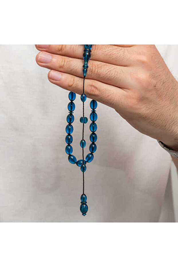 سبحة صلاة عنبرية قابلة للضغط - 3