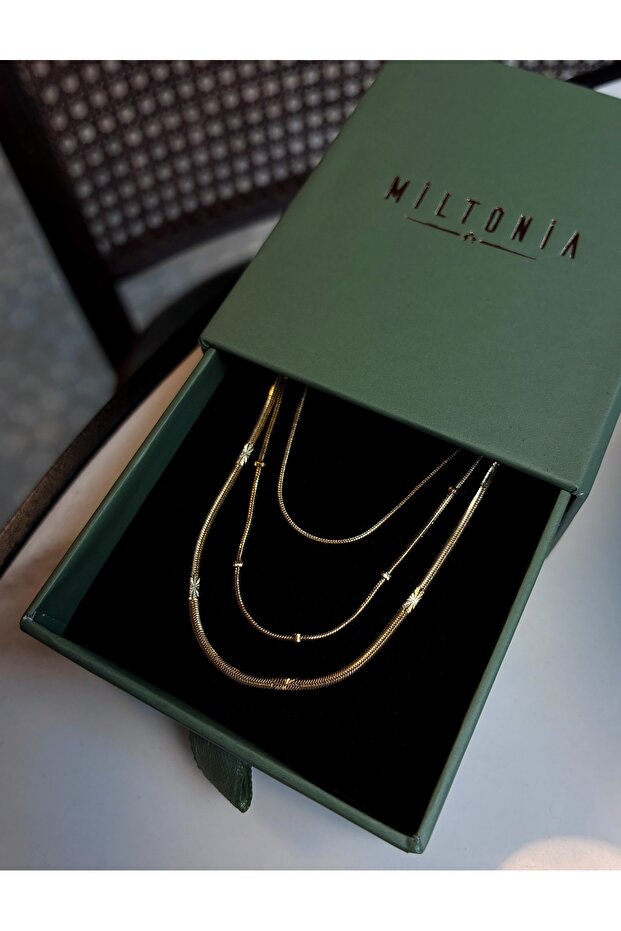 Top Zincir Çelik Kolye - 5