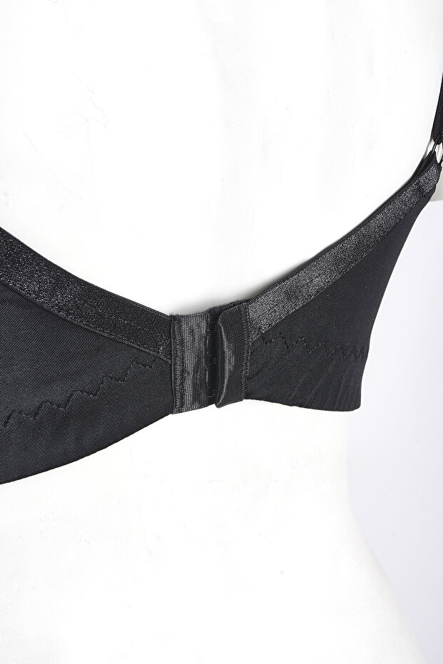 Siyah Rosa Minimizer Toparlayıcı Sütyen - 2