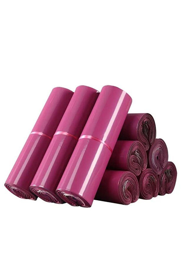 Kargo Poşeti, E ticaret Poşeti, Paketleme Poşeti, Cepsiz Kargo Poşeti, Mor 38X52 (100 Adet) - 4